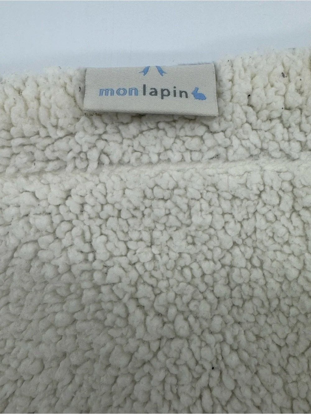 Mon Lapin Reversible Fleece Baby Blanket